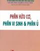 Phân hữu cơ, phân vi sinh và phân ủ