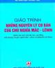 GIÁO TRÌNH: NHỮNG NGUYÊN LÝ CƠ BẢN  CỦA CHỦ NGHĨA MAC – LÊNIN