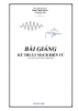Bài giảng: Kỹ thuật mạch điện tử