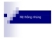 Hệ thống nhúng