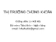 THỊ TRƯỜNG CHỨNG KHOÁN - LÊ HẢI HÀ