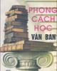 PHONG CÁCH HỌC VĂN BẢN - ĐINH TRỌNG LẠC