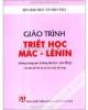 Giáo trình triết học Mác - Lênin