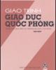 Giáo trình: Giáo dục quốc phòng