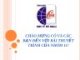 THUYẾT TRÌNH TRIẾT HỌC MÁC-LÊNIN "TỒN TẠI VÀ Ý THỨC XÃ HỘI"