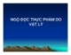 Ngộ độc thực phẩm  do vật lý