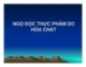 Ngộ độc thực phẩm do hóa chất