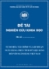 Đề tài khoa học: Tự do hóa tài chính và lợi nhuận ngân hàng-phân tích dữ liệu bảng đối với ngân hàng Việt Nam