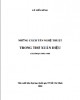 Ebook Những cách tân nghệ thuật trong thơ Xuân Diệu giai đoạn 1932-1945 (2004): Phần 1 - Lê Tiến Dũng