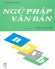 Ebook Ngữ pháp văn bản: Phần 1 - O.I. Moskalskaja