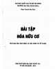 Ebook Bài tập Hóa hữu cơ: Phần 1 - Phan Thanh Sơn Nam