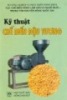 Ebook Kỹ thuật chế biến đậu tương