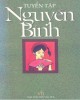 Ebook Tuyển tập Nguyễn Bính: Phần 1