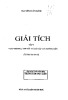 Giải tích (Tập 1): Giáo trình lí thuyết và bài tập có hướng dẫn - Nguyễn Xuân Liêm