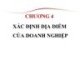 Bài giảng môn học Quản trị sản xuất và dịch vụ - Chương 4: Xác định địa điểm của doanh nghiệp