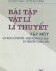 Ebook Bài tập vật lí lí thuyết: Tập 1 - Nguyễn Hữu Mình (chủ biên)