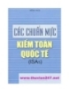 Ebook Các chuẩn mực kiểm toán quốc tế - NXB Chính trị Quốc Gia