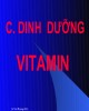 Bài giảng Dinh dưỡng động vật: Chương 1.3 - TS. Lê Việt Phương