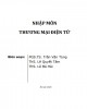 Giáo trình Nhập môn thương mại điện tử: Phần 1 - PGS.TS. Trần Văn Tùng