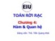 Bài giảng Toán rời rạc: Chương 4 - ThS. Trần Quang Khải