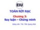 Bài giảng Toán rời rạc: Chương 3 - ThS. Trần Quang Khải