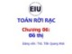 Bài giảng Toán rời rạc: Chương 6.1 - ThS. Trần Quang Khải