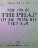 Ebook Mấy vấn đề thi pháp văn học trung đại Việt Nam