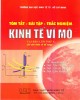 Ebook Tóm tắt, bài tập, trắc nghiệm Kinh tế vĩ mô: Phần 1