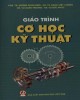 Giáo trình Cơ học kỹ thuật: Phần 1