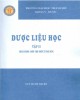 Ebook Dược liệu học (Tập 2): Phần 2