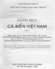 Ebook Danh mục cá biển Việt Nam (Tập V)