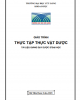 Giáo trình Thực tập thực vật dược