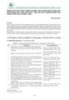 Những kết quả chính trong nghiên cứu và ứng dụng khoa học công nghệ thú y giai đoạn 2015-2020, đề xuất hướng nghiên cứu trong thời gian tới 2021-2026